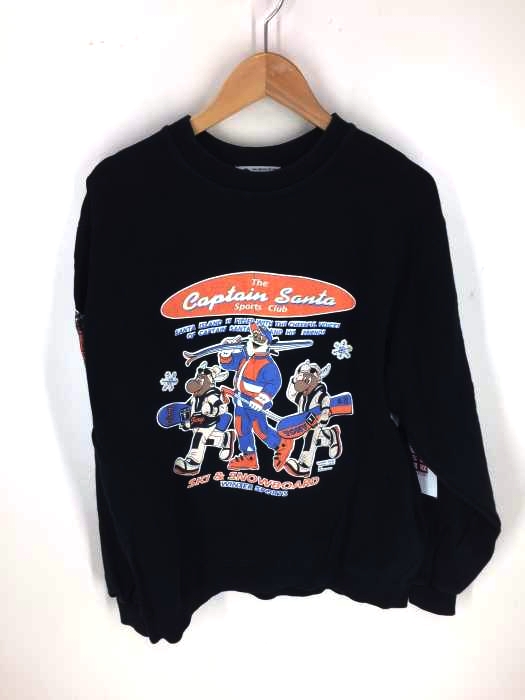 CAPTAIN SANTA(キャプテンサンタ) プリント プルオーバースウェット メンズ トップス