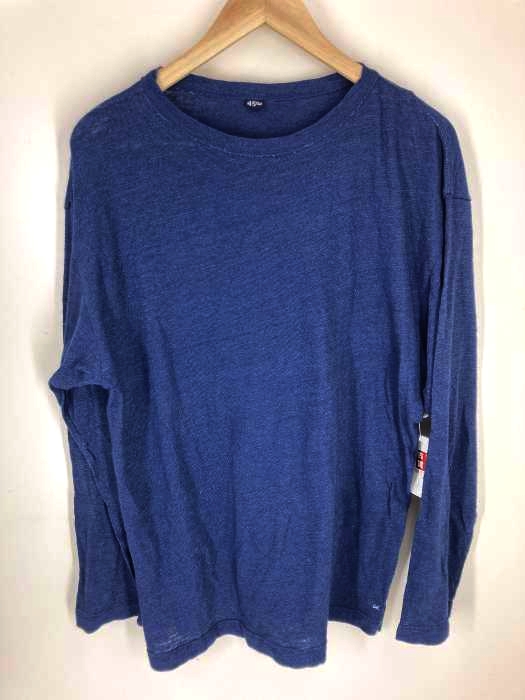 45rpm(フォーティーファイブアールピーエム) インディゴ染め クルーネックTシャツ カットソー メンズ トップス