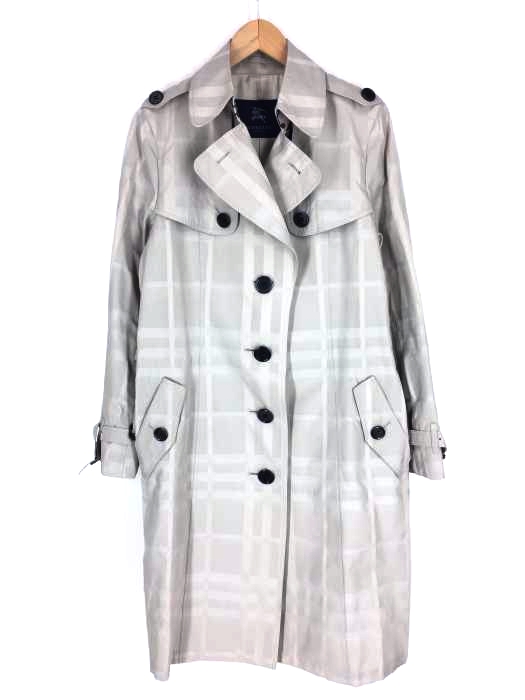 BURBERRY LONDON(バーバリーロンドン) ライトベージュロングトレンチコート レディース アウター