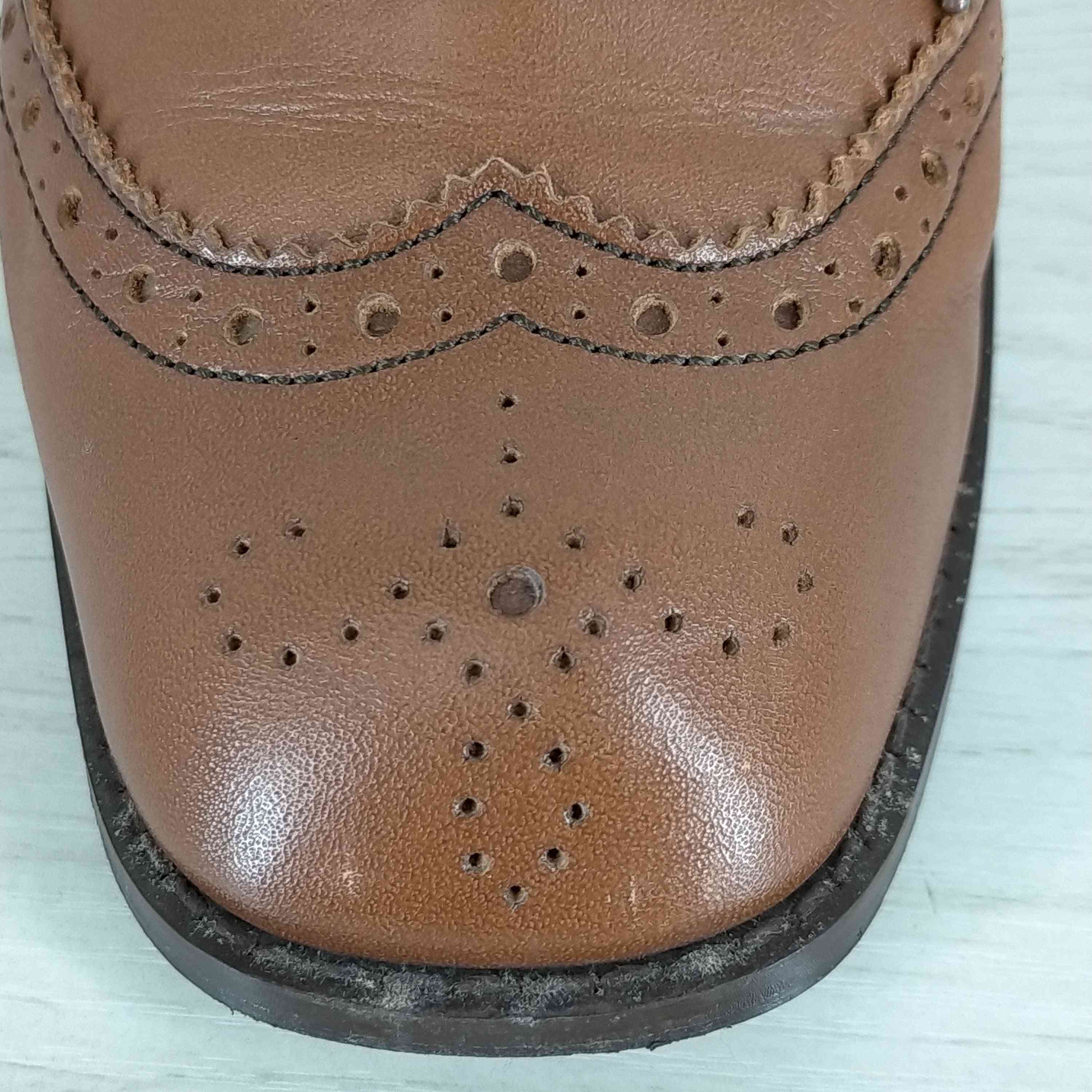 リーガルウィングチップベージュMade in Italy