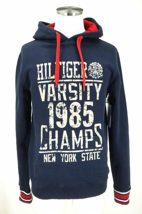 TOMMY HILFIGER （トミーヒルフィガー） プリントプルオーバーパーカー メンズ トップス