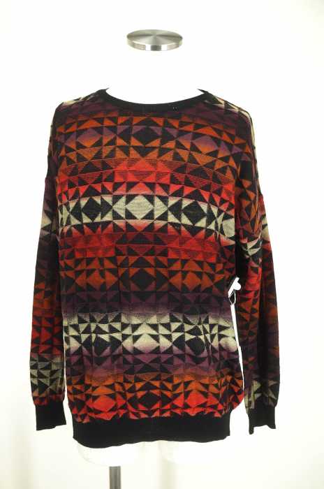 Iroquois （イロコイ） 15AW AMISH QUILT カスリリンクスプルオーバーニット メンズ トップス