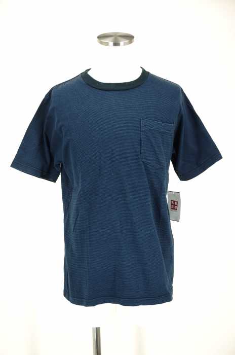 SOUTH2WEST8 S2W8 （サウスツーウェストエイト） ボーダー柄胸ポケットTシャツ メンズ トップス