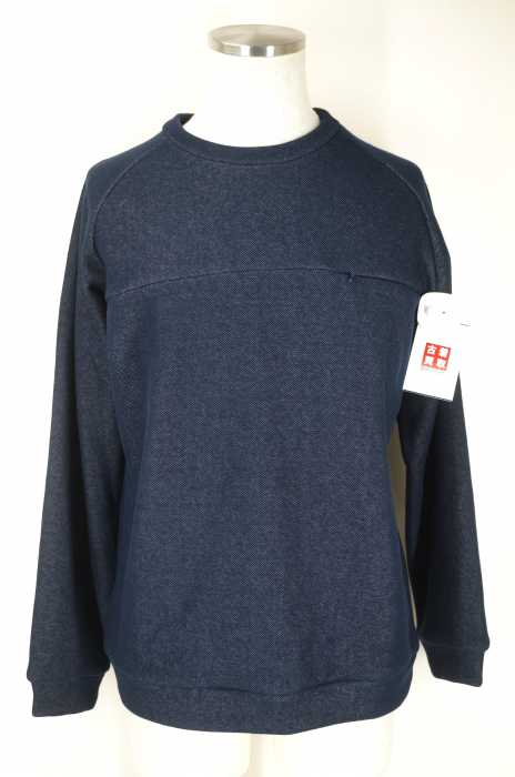 UNITED ARROWS green label relaxing （ユナイテッドアローズグリーンレーベルリラクシング） バックベロア シームポケット クルー カットソー メンズ トップス