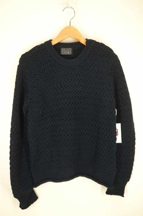 BLUE WORK(ブルーワーク) コットンニットプルオーバー レディース トップス