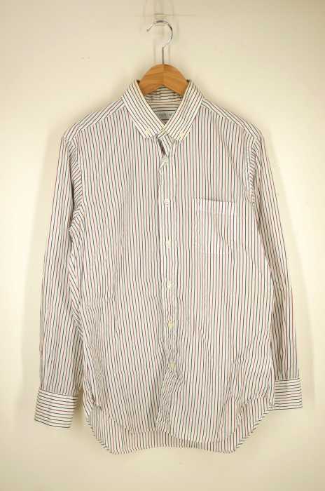 INDIVIDUALIZED SHIRTS（インディビジュアライズドシャツ） ストライプ柄ボタンダウンシャツ メンズ トップス