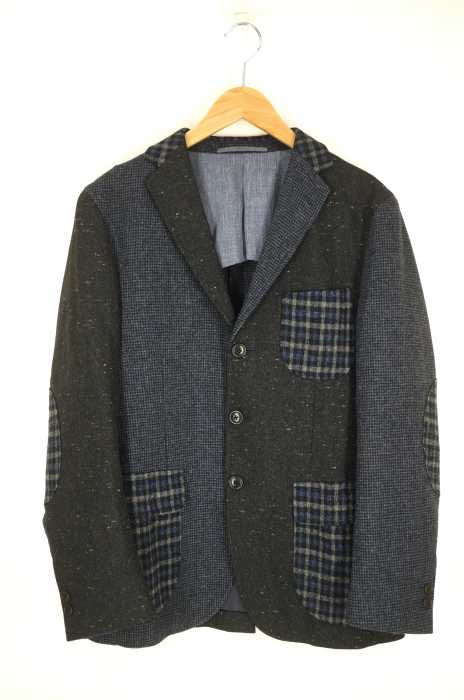 UNITED ARROWS green label relaxing （ユナイテッドアローズグリーンレーベルリラクシング） チェック柄ウールジャケット メンズ アウター