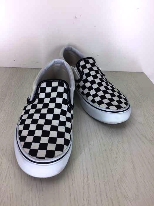 VANS（バンズ） チェッカーフラッグ スリッポン メンズ シューズ
