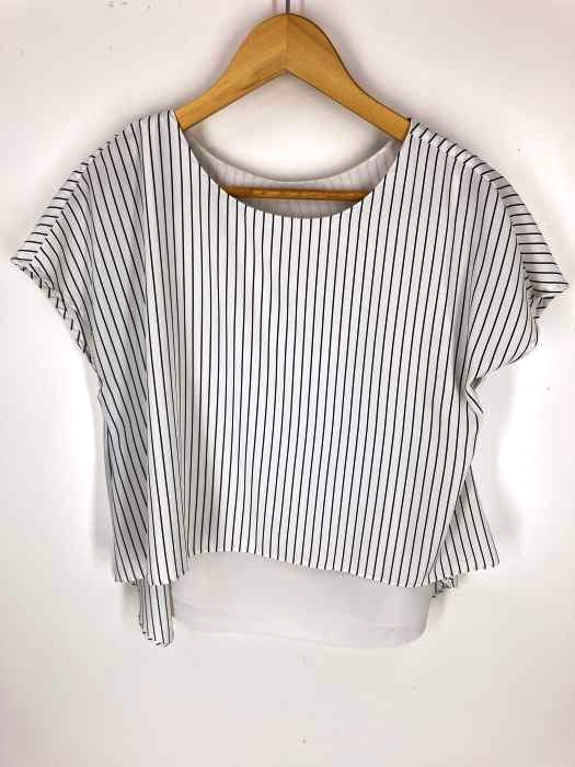 BEAUTY & YOUTH UNITED ARROWS(ビューティーアンドユースユナイテッドアローズ) ストライプ 半袖 ブラウス レディース トップス