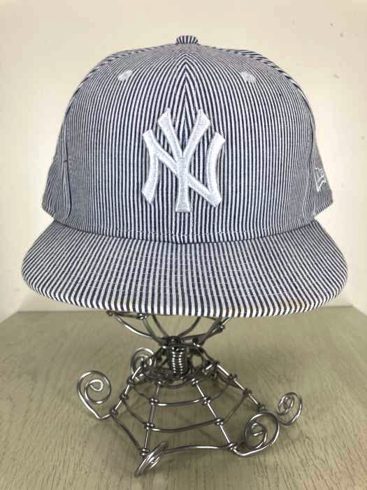 NEW ERA（ニューエラ） 59FIFTY ストライプ キャップ メンズ 帽子