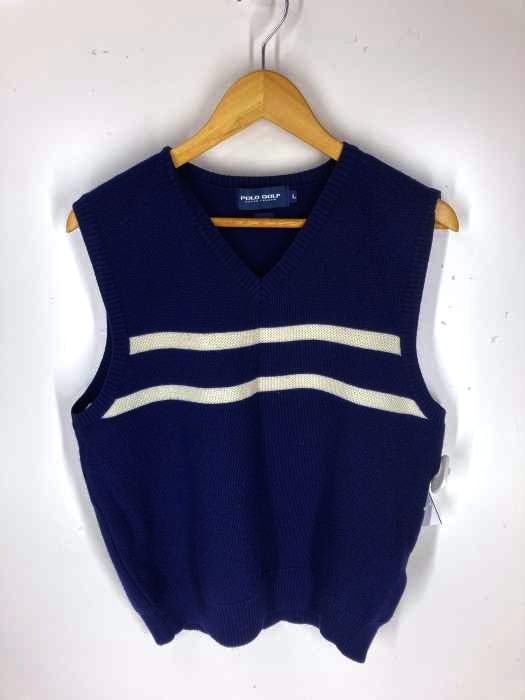 POLO GOLF RALPH LAUREN（ポロゴルフラルフローレン） Vネック ウールニットベスト メンズ トップス
