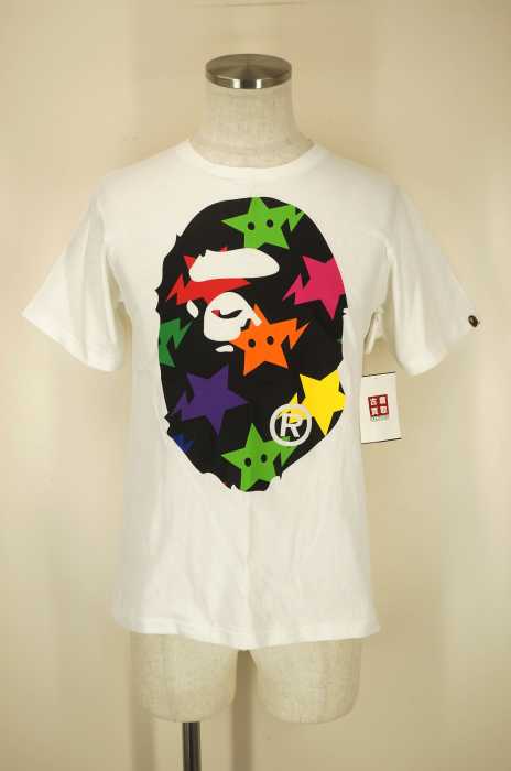 A BATHING APE (アベイシングエイプ) プリントTシャツ ブランドロゴ メンズ トップス