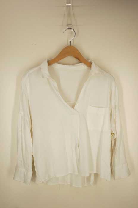 AZUL by moussy (アズールバイマウジー) レーヨンツイルT/B長袖ドルマンスキッパー レディース トップス