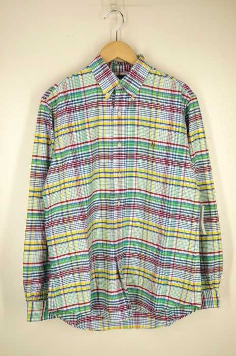 RALPH LAUREN （ラルフローレン） custom fit ボタンダウンチェックシャツ メンズ トップス