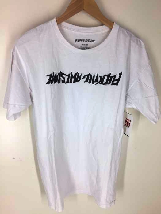 （） ロゴプリント クルーネックTシャツ メンズ トップス