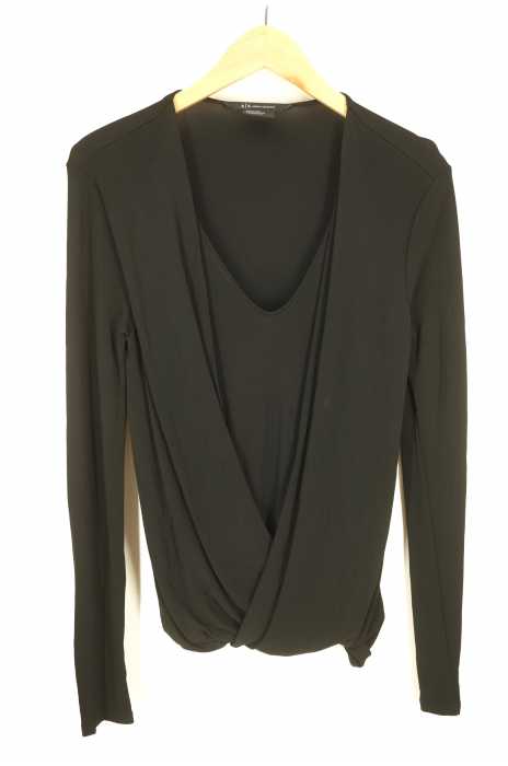 ARMANI EXCHANGE（アルマーニエクスチェンジ） レイヤード レーヨン カットソー レディース トップス