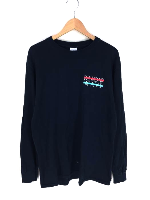 KNOW WAVE(ノーウェーブ) 長袖クルーネックTシャツ メンズ トップス
