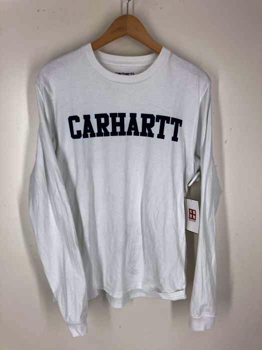 Carhartt(カーハート) COLLEGE ロゴプリント 長袖 クルーネックカットソー メンズ トップス