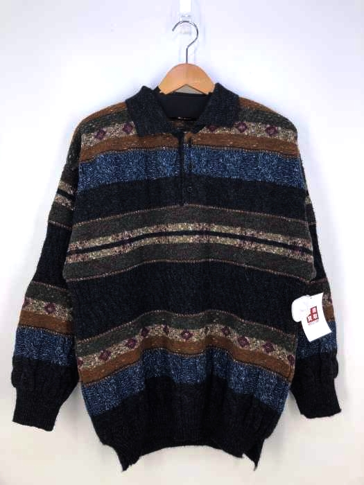 USED古着(ユーズドフルギ) peter calvan デザインニット メンズ トップス