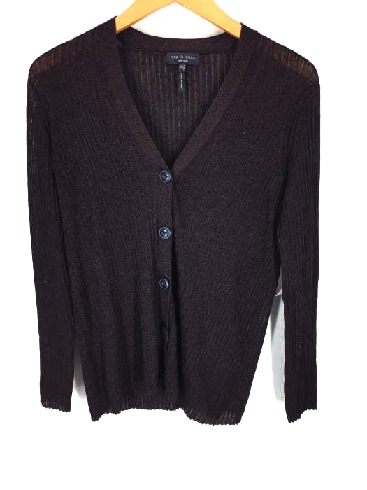 RAG&BONE（ラグアンドボーン） copper metallic cardigan メタリックガーディアン レディース トップス