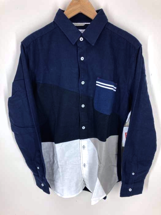 THE SHOP TK（ザショップティーケー） カラーブロッキングシャツ メンズ トップス