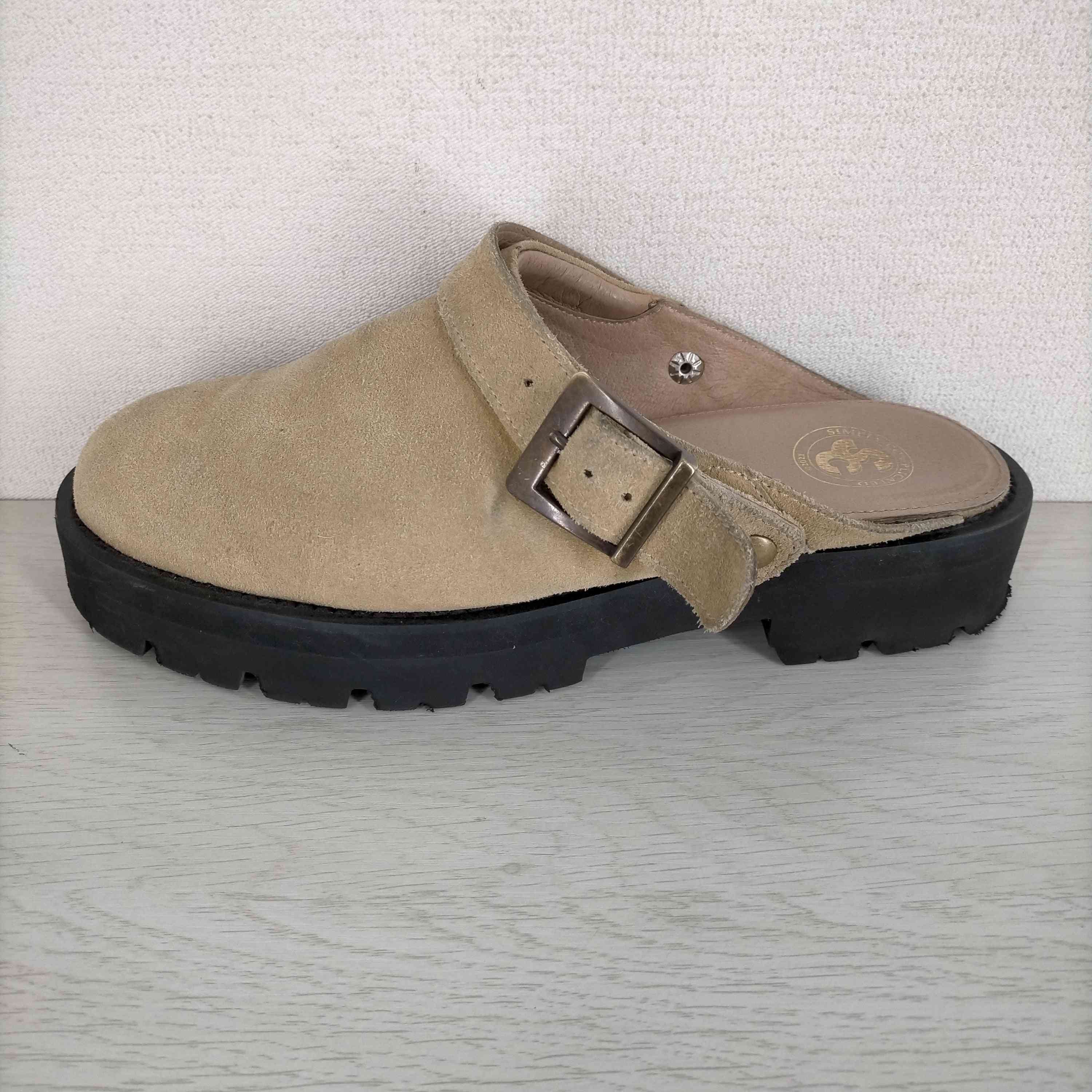 USED古着(ユーズドフルギ){{Simply Complicated}} Belted Lug Mule 