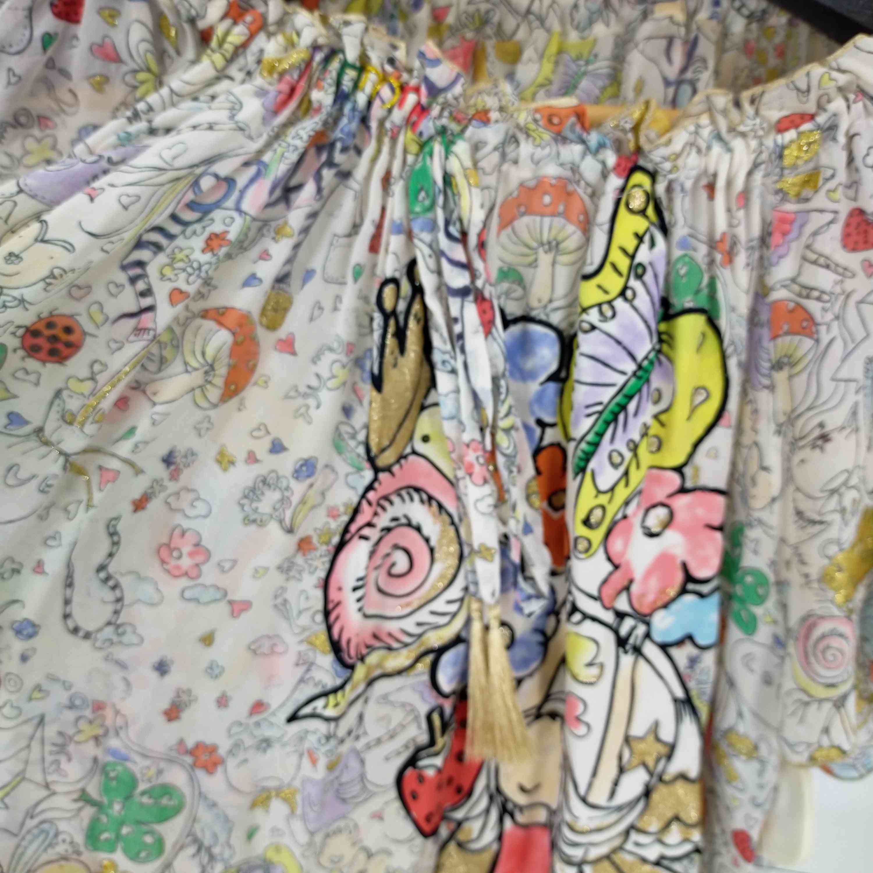 TSUMORI CHISATO(ツモリチサト)キノコ柄ブラウス 【中古】【ブランド  