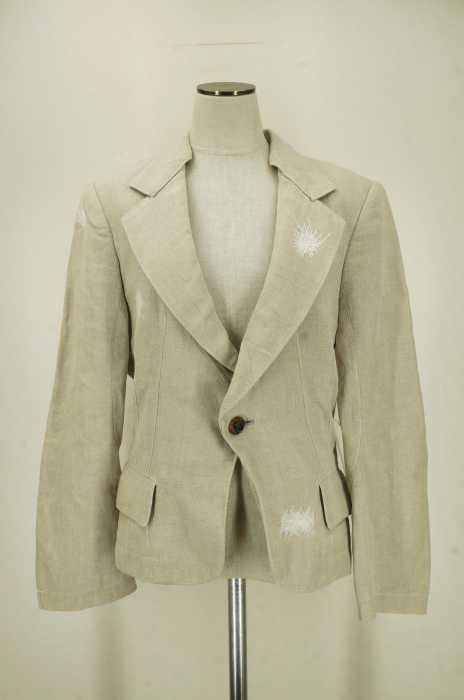 JUNYA WATANABE COMME des GARCONS （ジュンヤワタナベコムデギャルソン） AD2008 1B刺繍テーラードジャケット レディース アウター