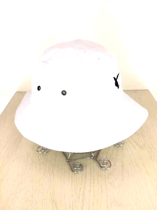 PLAY BOY（プレイボーイ） ロゴ刺繍バケットハット レディース 帽子