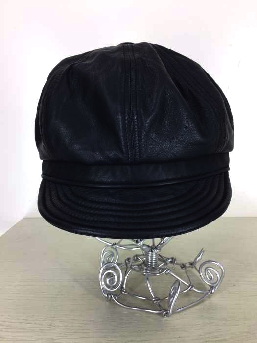 NEW YORK HAT（ニューヨークハット） レザー キャスケット メンズ 帽子