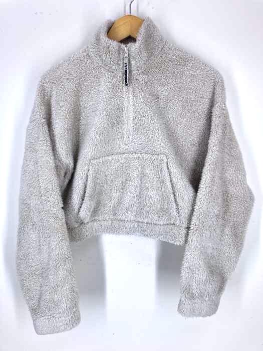 BERSHKA（ベルシュカ） ハーフジップ ボア フリース レディース トップス
