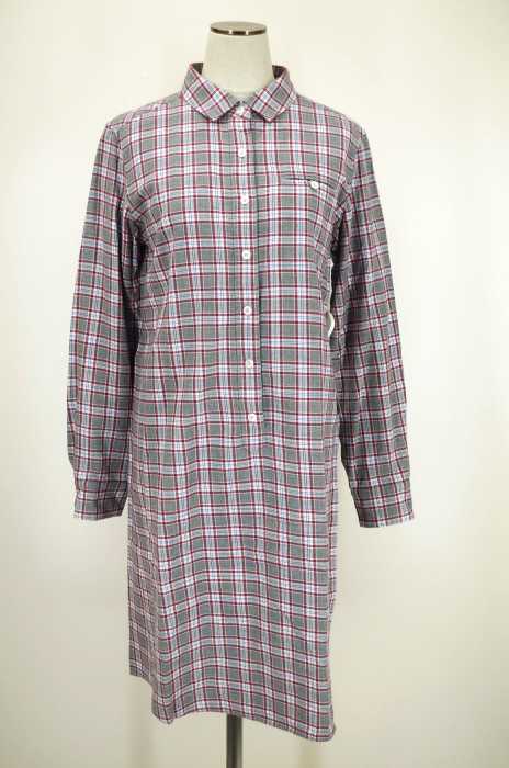 MACKINTOSH PHILOSOPHY （マッキントッシュフィロソフィー） チェック柄プルオーバーシャツワンピース レディース トップス