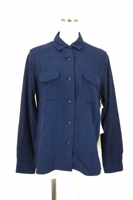 INES LA FRESSANGE×UNIQLO (ユニクロ) コットンネルシャツ レディース トップス