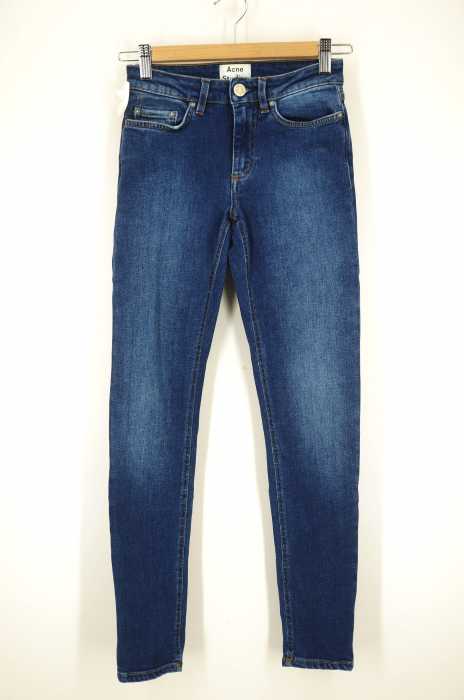 ACNE STUDIOS （アクネストゥディオズ） SKIN 5 USED BLUE レディース パンツ