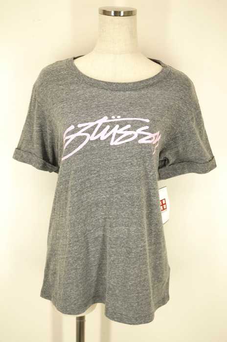 STUSSY (ステューシー) USA製 プリント レディース トップス