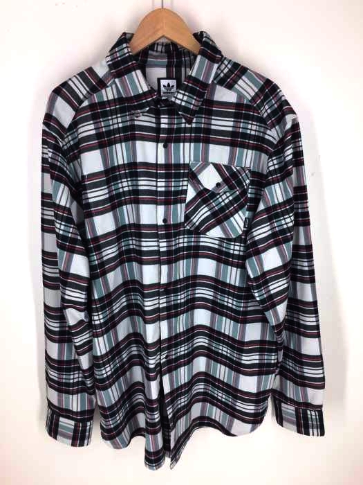adidas Originals(アディダスオリジナルス) TARTAN FLANNEL チェック フランンエルネルシャツ メンズ トップス