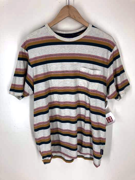 patagonia（パタゴニア） マルチボーダー スクイーキー クリーン ポケットTシャツ メンズ トップス