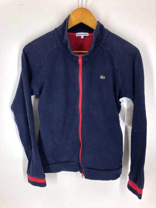 LACOSTE（ラコステ） 刺繍ロゴ スタンドカラー コットン ジャケット メンズ トップス