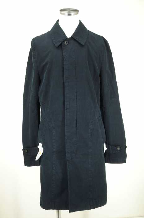 COMME des GARCONS HOMME PLUS (コムデギャルソンオムプリュス) AD2003 比翼ステンカラーコート メンズ アウター