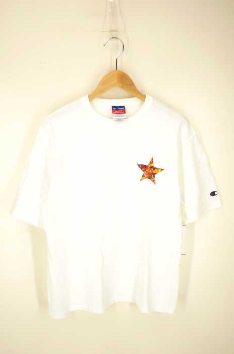 CHAMPION x rehacer (チャンピオン x レアセル) Flower Star Big T メンズ トップス