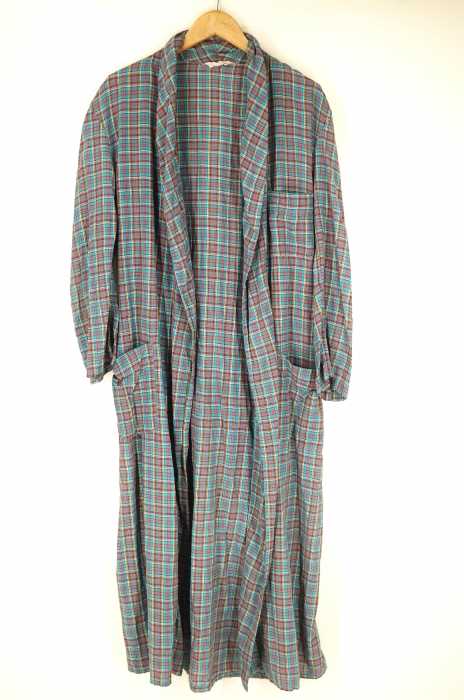 USED古着（ユーズドフルギ） チェック柄シャツガウン メンズ アウター