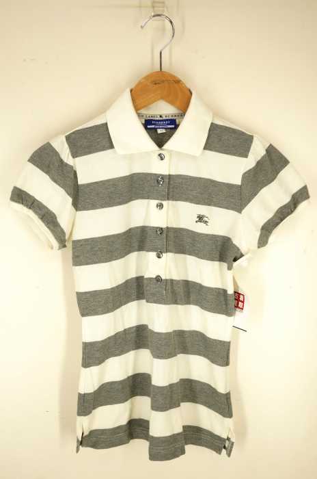 BURBERRY BLUE LABEL(バーバリーブルーレーベル) ボーダーポロシャツ レディース トップス