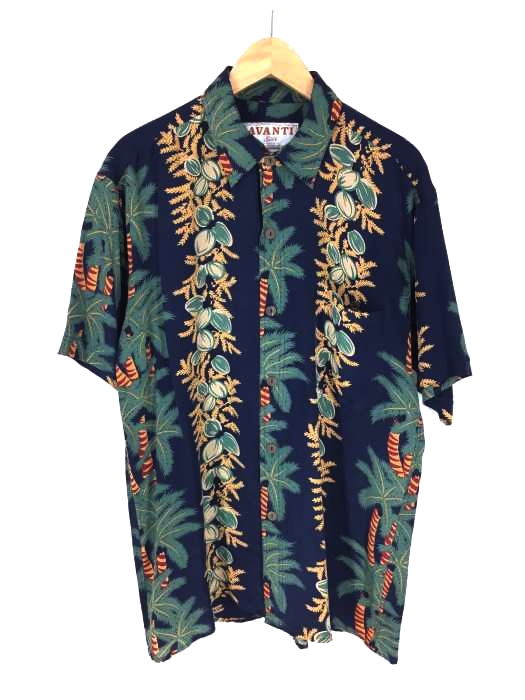 AVANTI SILK（アヴァンティ・シルク） シルク アロハシャツ メンズ トップス