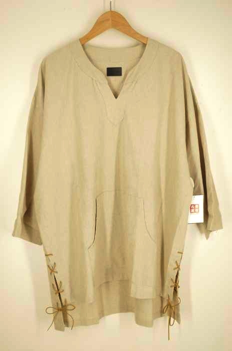 Danke schon.(ダンケシェーン) LaceUp Skipper Shirts メンズ トップス