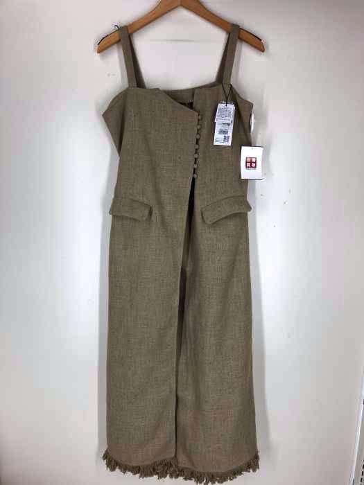 SELECT MOCA（セレクトモカ） linen like asymmetric dress キャミワンピース レディース ワンピース