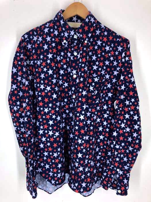 The Stylist Japan(ザスタイリストジャパン) STAR PATTERN SHIRT ボタンダウンシャツ メンズ トップス