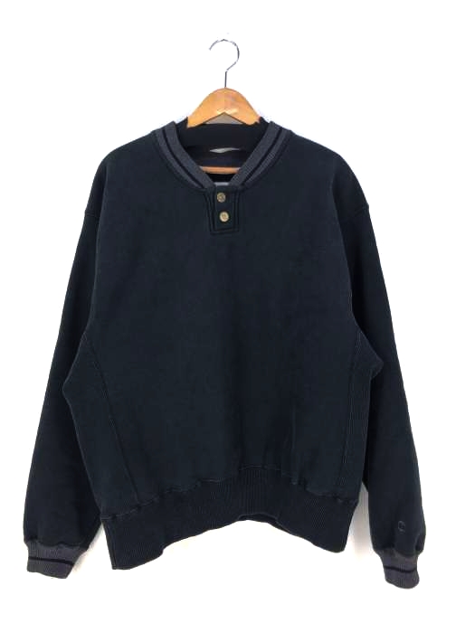 Champion(チャンピオン) ヘンリーネック スウェット メンズ トップス