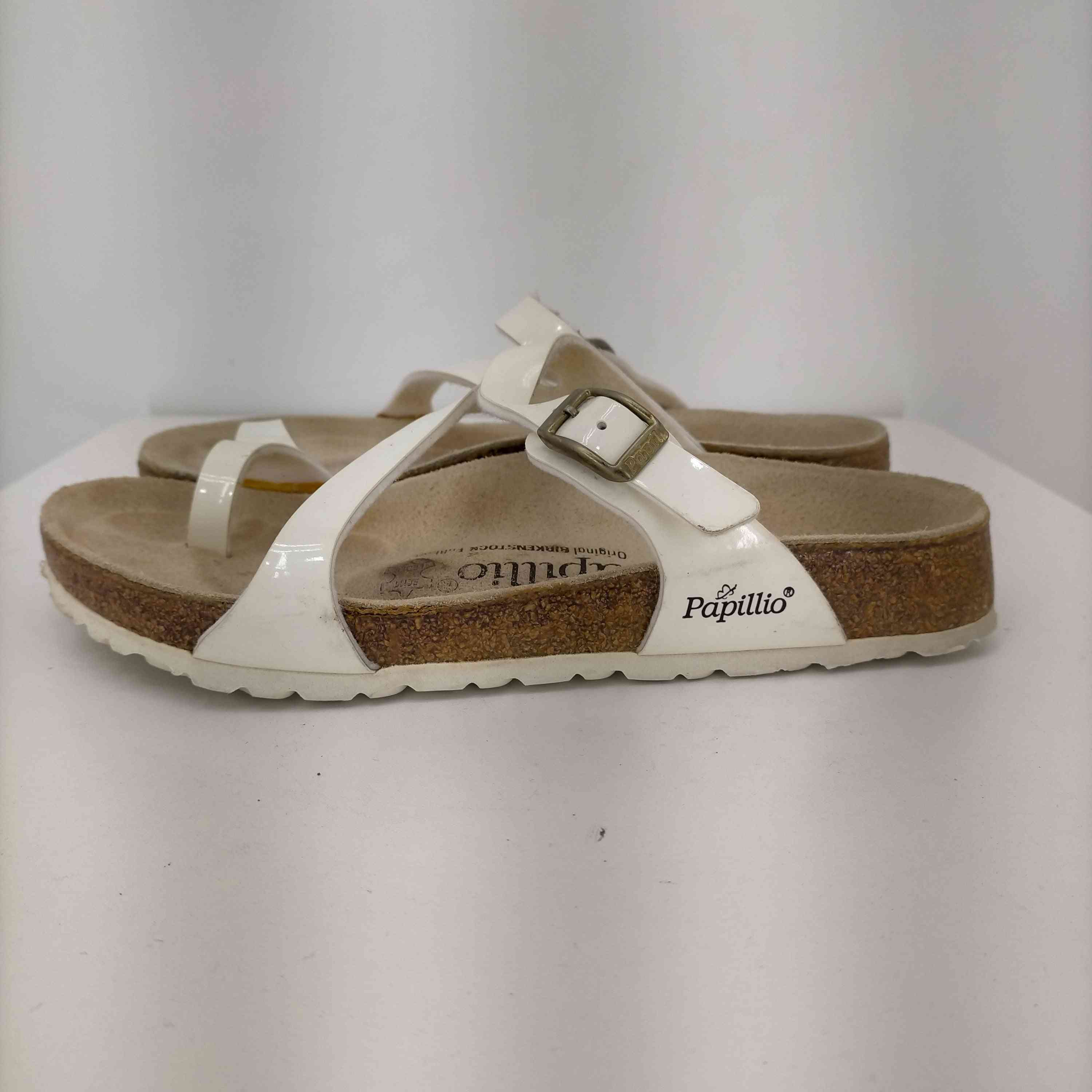 BIRKENSTOCK PAPILLIO(ビルケンシュトック)RIMINI サンダル 【中古 
