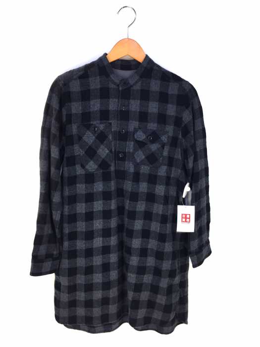 nest Robe （ネストローブ） バンドカラーチェック柄ワンピース レディース ワンピース