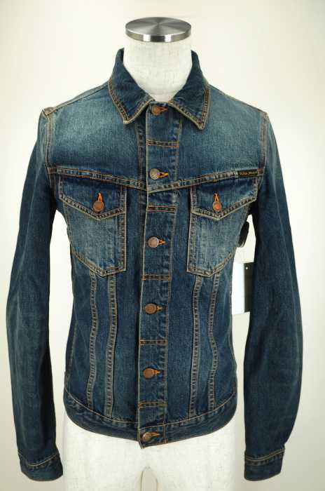 Nudie Jeans（ヌーディージーンズ） 3rdタイプ デニムジャケット Gジャン メンズ アウター